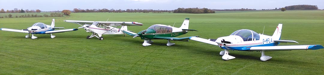 Learn to fly at Crowfield Airfield Suffolk